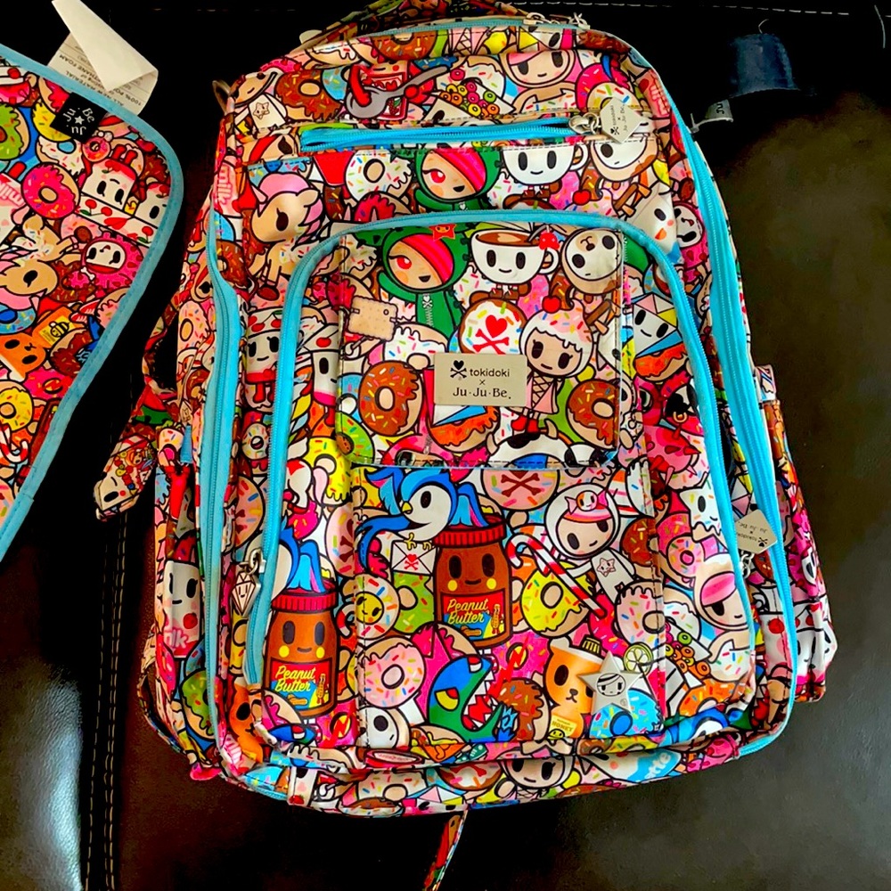 Jujube x tokidoki diaper backpack
